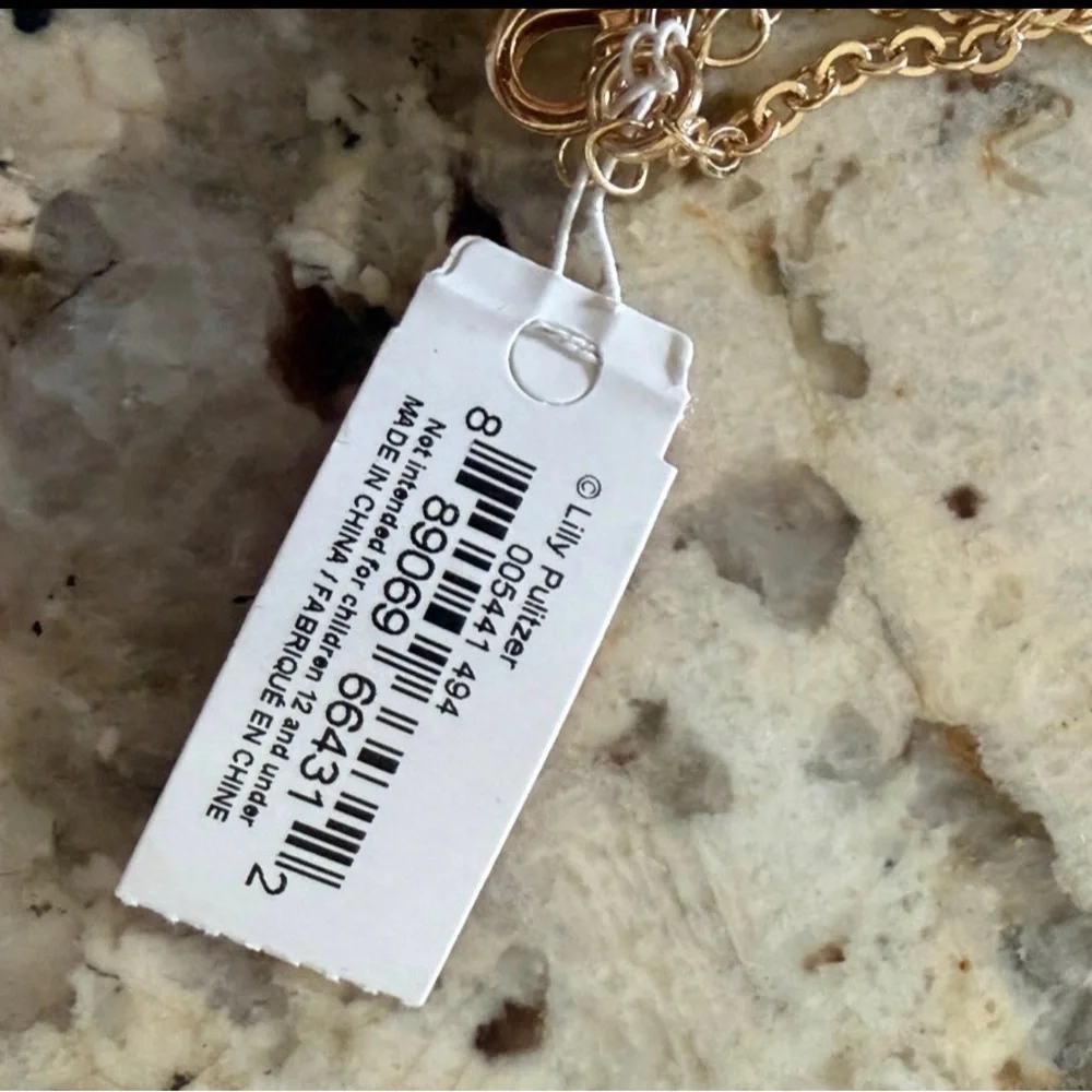 Lilly Pulitzer Gold Chain Necklace - Picture 2 of 3